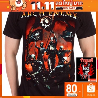 เสื้อวง Arch Enemy เสื้อยืดลาย อาร์ช เอเนมี่ เสื้อผ้าแฟชั่น เสื้อวิ่ง เสื้อวินเทจ RCM1183