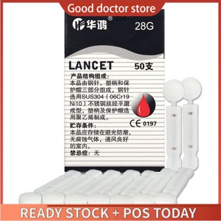 UNIVERSAL Flat Lancet Softclix 50/s Suitable for Accu chek Performa/Guide/Active/Instant - Replacement for Accu-chek Softclix