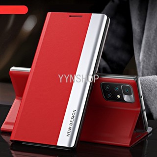 Yyn เคสโทรศัพท์หนังเทียม ฝาพับแม่เหล็ก กันกระแทก หรูหรา สําหรับ Xiaomi Redmi 10 10C