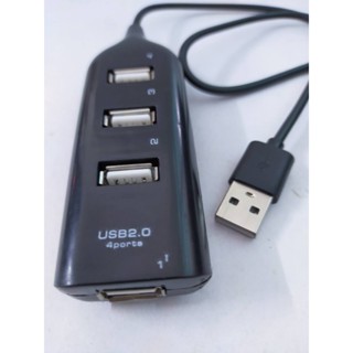 USB HUB 4 Portการขยายตัวสำหรับคอมพิวเตอร์ตั้งโต๊ะแล็ปท็อปอะแดปเตอร์ USB HUB ของแท้100%