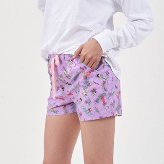 Paul Frank กางเกงนอนขาสั้น WOMENS PJS SHORTS WATER WORLD