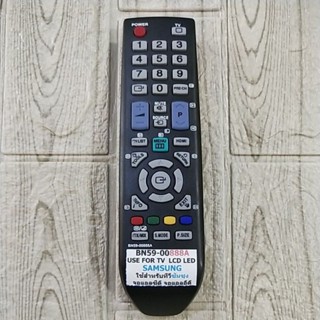 รีโมท TV รุ่น BN59-00888A (USE FOR SAMSUNG TV LCD/LED) ตามภาพใส่ถ่านใช้งานได้เลย