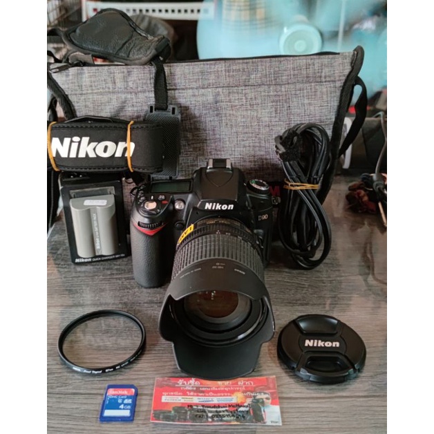 กล้อง Nikon D90+18-105 F3.5-5.6G VR กล้องมือสอง เลนส์มือสอง