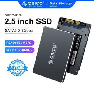 Orico โซลิดสเตทภายใน SSD 128GB 256GB 512GB 1TB SSD 2.5 นิ้ว SATA SSD 1TB สําหรับเดสก์ท็อป แล็ปท็อป (H100)