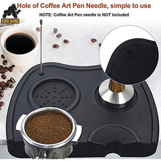 Coffee Tamper Mat ยางรองแทมเปอร์ ยางรองกดกาแฟ ยางรองโต๊ะกดกาแฟ