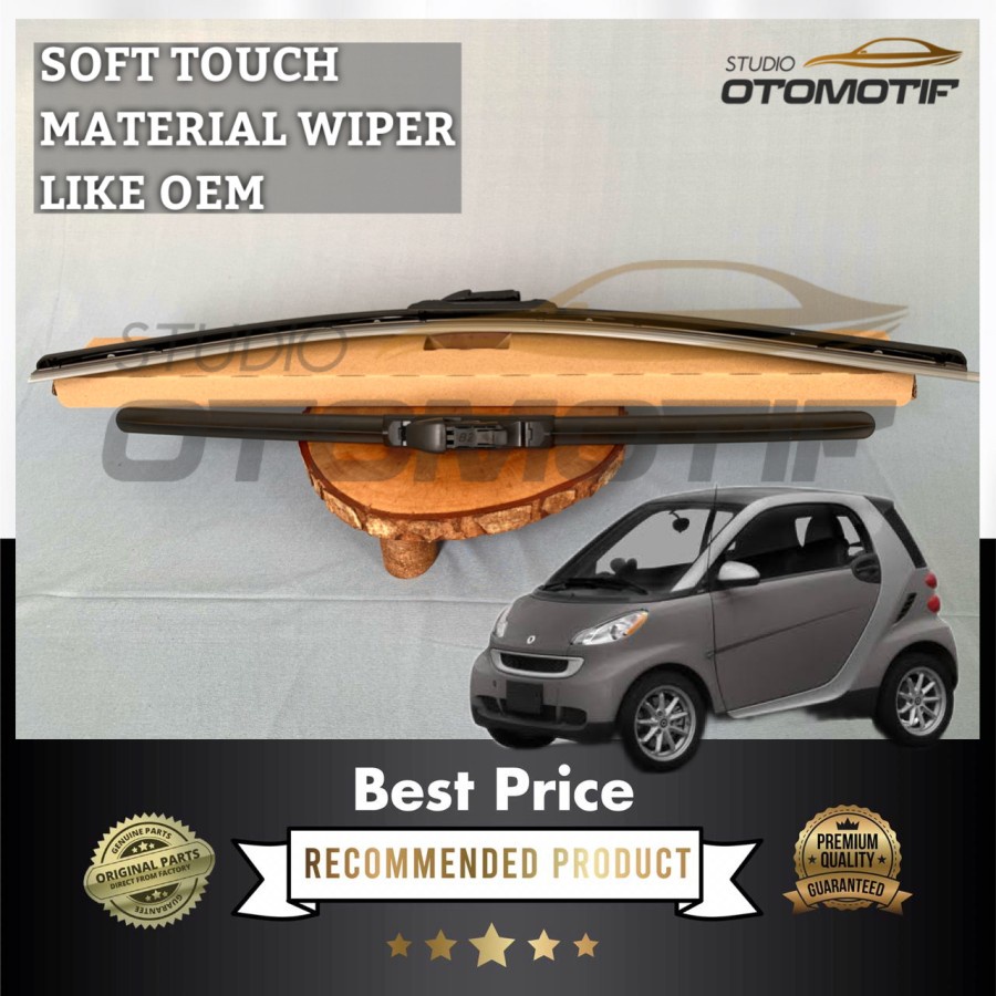 WIPER SMART MCC FORTWO 451 2008 SOFT TOUCH FRAMELESS QQ1