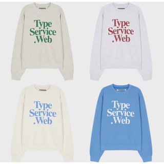 🇰🇷 พรี Typeservice Web Sweatshirt