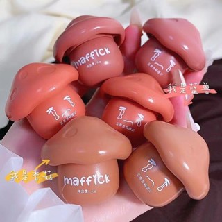 MAFFICK ลิปสติก เนื้อแมตต์กํามะหยี่ เนื้อกํามะหยี่ เห็ด กันน้ํา ติดทนนาน(พร้อมส่งจากไทย)