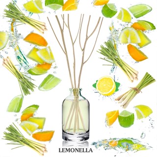 ก้านไม้หอมปรับอากาศขนาดมินิ 15ml LEMONELLA ตะไคร้หอมไล่ยุง