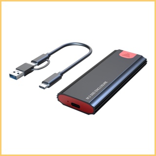 อะแดปเตอร์ปิด Ssd Tool-NVMe Enclosure M.2 Enclosure USB 10Gbps ถึง NVMe PCIe NVMe M-Key ไดรฟ์ภายนอก kiath