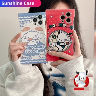 เคสโทรศัพท์มือถือ แบบนิ่ม ลายการ์ตูน Pochacco น่ารัก สีลูกกวาด สําหรับ Realme C35 C31 C30 C25 C25Y C21Y C25s C15 C12 C11 C21 C20 C3 Realme 9Pro+ 9i 8i 7i 6i 5i Narzo 50i 50A Prime