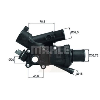 TH 43 83 ชุดเสื้อวาล์วน้ำ Focus III 2.0 ดีเซล ปี10 9M5Q8A586AA (ยี่ห้อ MAHLE)