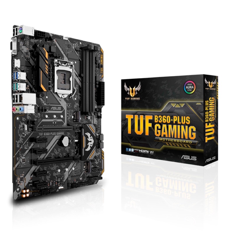 MAINBOARD (เมนบอร์ด) 1151v2 ASUS TUF B360-PLUS GAMING พร้อมส่ง