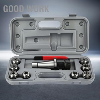 [ลดล้างสต๊อก]BGood Work หัวจับดอกกัดมิลลิ่ง Nt40-Er32 Cnc 10 ชิ้น ต่อชุด และคอลเล็ต Er32 8 ชิ้น
