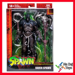 McFarlane Toys Raven Spawn (Small Hook) 7 figure แมคฟาร์เลนทอยส์ เรเวน สปอว์น (ตะขอเล็ก) ขนาด 7 นิ้ว ฟิกเกอร์