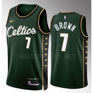 เสื้อกีฬาบาสเก็ตบอล ลายทีม Boston Celtics No.7 22-23 ชุดเหย้า สําหรับผู้ชาย