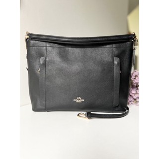 👛🖤กระเป๋าสะพายสีดำ NEW Coach scout Hobo 🥰🔥