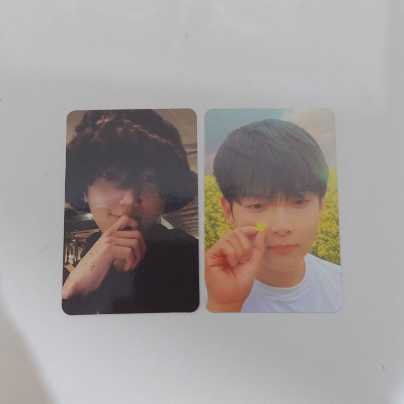 Pc PHOTOCARD FORTUNE CARD SS9 SUPER JUNIOR YESUNG RYEOWOOK