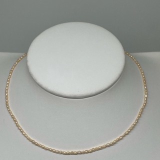Freshwater Pearl Necklace 😍✨ สร้อยคอ 2 mm จิ๋วแต่สวยมากค่ะ💗