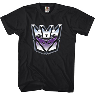 Airbrush Decepticons Logo Transformers T-Shirt เสื้อยืดสีพื้น เสื้อยืดไม่ต้องรีด เสื้อยืด cotton