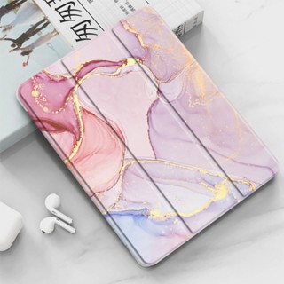 ใหม่ เคสแท็บเล็ต ลายหินอ่อน มีแม่เหล็ก พับได้ สําหรับ ipad 10 10th 10.9 นิ้ว 2022 A2777 A2757 A2696 ipad 10th generation