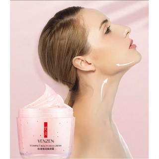 (160g.)ครีมทาคอเหี่ยว ริ้วรอยลึกผิวขาวVenZen Compact Beauty Neck Cream