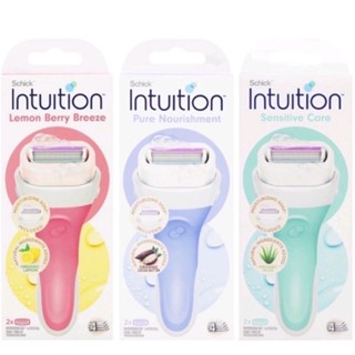 🔥​โฉมใหม่​ ขายดี🔥 มีดโกนขน​ หัวสบู่​ Shick intuition