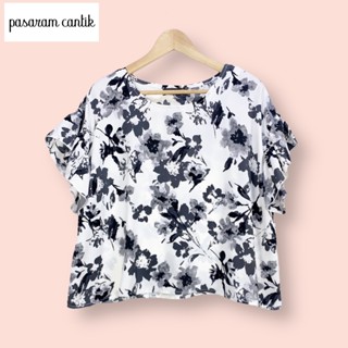 เสื้อ Pasaram cantik ผ้าคูล็อตอย่างดี  เสื้อทรงสวยน่ารักมาก ผ้าสวยมาก ลายสวย แขนสวยแต่งระบาย ผ้าดีทิ้งตัวสวย