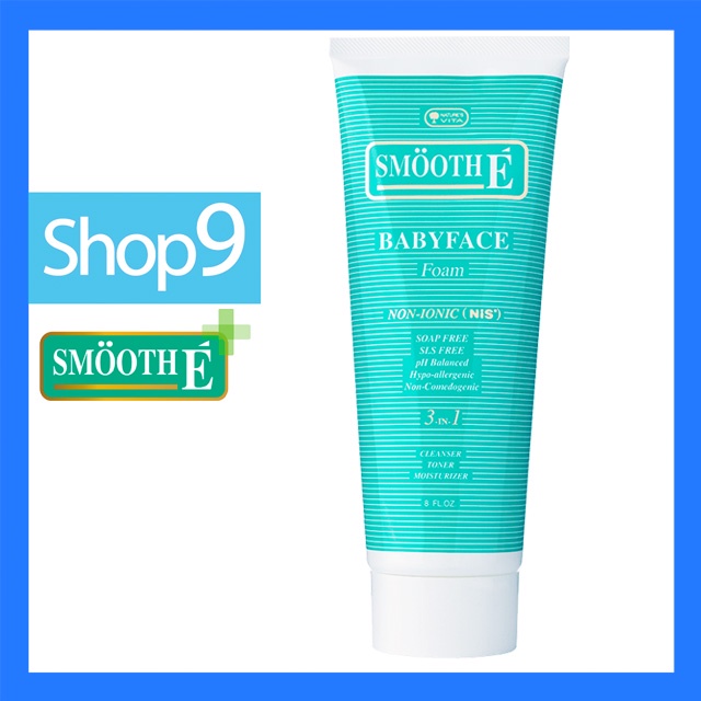 แท้ 08/2029 Babyface Foam 8 Oz (240g) Smooth E สมูท อี เบบี้เฟซ โฟม 240 กรัม