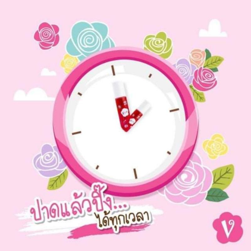 VTint วีทินท์ 💋 ลิปทินท์ สีแดงชมพูระเรื่อเป็นธรรมชาติ ปาดแล้วปิ๊ง✨ ได้ทั้งตา แก้ม ปาก - รูปที่ 5