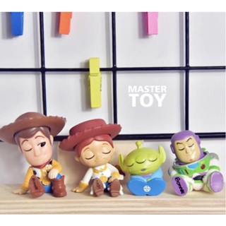 เซ็ต 4 โมเดล ทอยสตอรี่ toystory เจสซี่ วู้ดดี้ เอเลี่ยน บัซไลเยียร์