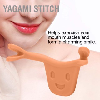 BYagami Stitch 2 สี ใบหน้า เทรนเนอร์ หน้ายิ้ม ทํา ขึ้นรูป ปาก ออกกําลังกาย สําหรับสักปาก