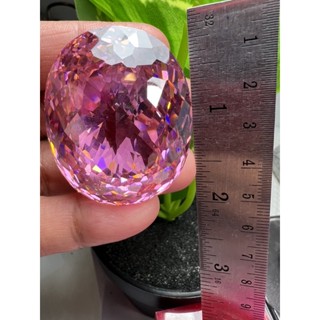 cubic zirconia pink cubic Rose diamond 32x45mm 1 pieces