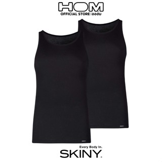 SKINY รุ่นS86908-7665 เสื้อกล้ามผู้ชายนำเข้าจากออสเตรีย packs2 คอกลม 100% Cottonระบายความร้อนใส่เป็นลำลอง เสื้อทับ