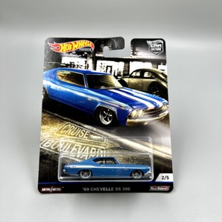 Hotwheels Premium | 69’ Chevelle SS 369 ล้อยาง สเกล 1:64