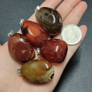 จี้หินอาเกตมาดากัสการ์ ลายสวยๆ Agate madagascar