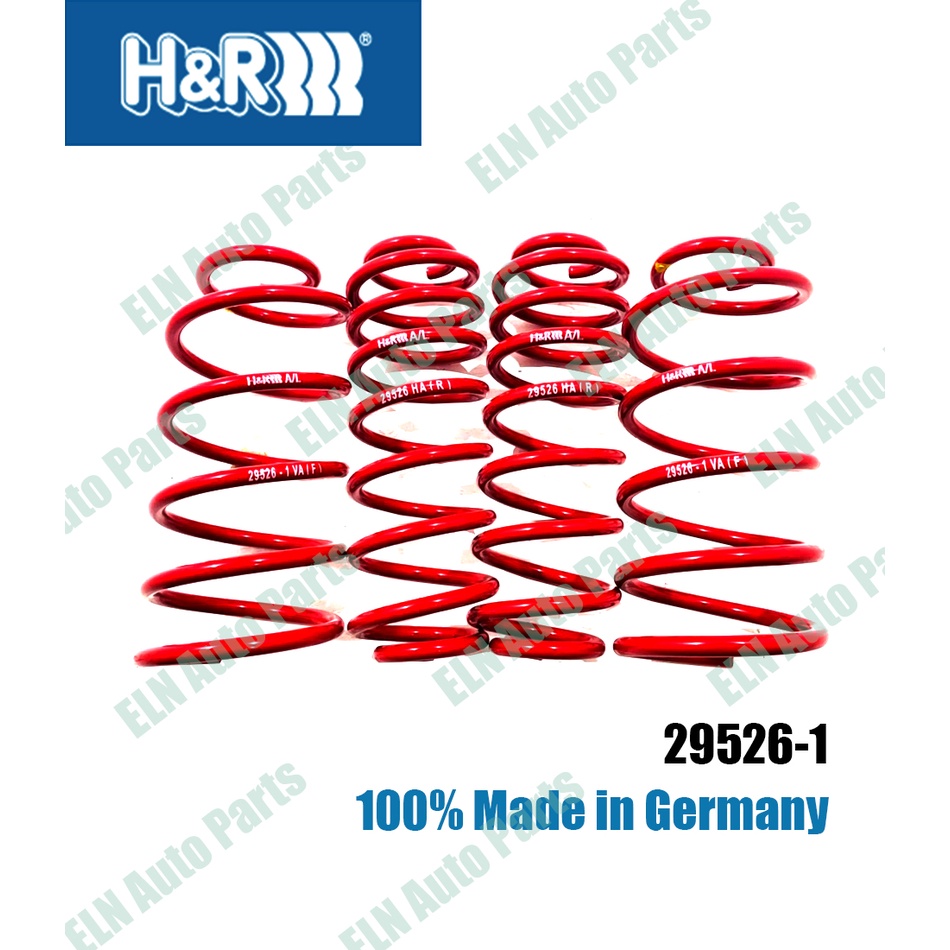 H&R สปริงโหลดเซียท SEAT Toledo type 1M ปี 1999 up to 910kg. Front axle weight เตี้ยลง 35 มม.**ต้องกา