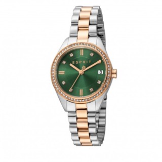 ESPRIT นาฬิกาข้อมือ Wristwatch ESPRIT. ES1L341M0125  Gold/Green