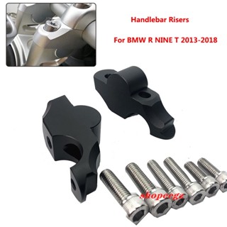 R NINE t อะแดปเตอร์ขยายแฮนด์บาร์ พร้อมสลักเกลียว สําหรับ BMW R NINE t R9T RNine t 2013-2018 14 15