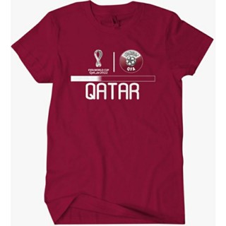 【hot tshirts】เสื้อยืด พิมพ์ลาย DISTRO Ball Men QATAR World Cup 2022 สําหรับผู้ชาย2022