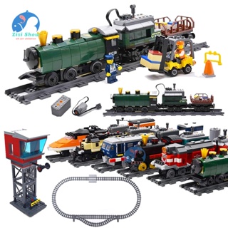 Leyu ของเล่นตัวต่อรถไฟไฟฟ้า MOC Tech Series City Railway เพื่อการเรียนรู้ สําหรับเด็กผู้ชาย