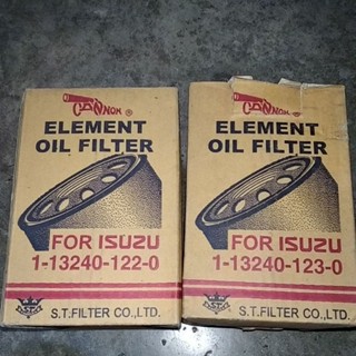 กรองเครื่องรถยนต์ISUZUร็อคกี้165แรง/FTR/W04C-T/H07C/WO6Eจำนวน2ลูก