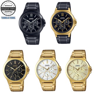 CASIO Standard นาฬิกาข้อมือผู้ชาย  รุ่น MTP-V300B, MTP-V300GB, MTP-V300G