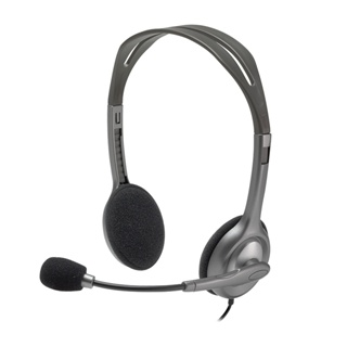 หูฟัง Logitech H110 Stereo On-Ear Headset รับประกันศูนย์ 2 ปี