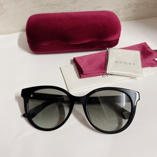 แว่นกันแดด GUCCI GG0702SKN 001 ขอบดำ