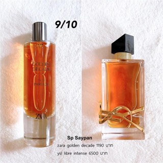 น้ำหอมซาร่า Zara Golden decade กลิ่นเหมือน YSL LIBRE INTENSE ขายดีอันดับ1 หอมมากติดทนมาก
