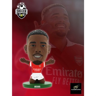 โมเดลนักฟุตบอล SoccerStarz ลิขสิทธิ์แท้จากสโมสร Arsenal | Gabriel Jesus