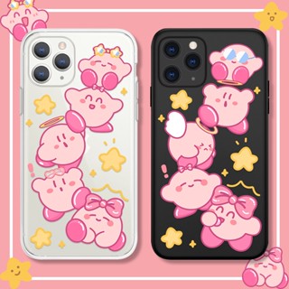 Kirby lovely เคสไอโฟน iPhone 11 pro max เคส iPhone 14 plus case 12 13 14 pro max cover เคส นิ่ม 7 8 plus X Xr Xs Max