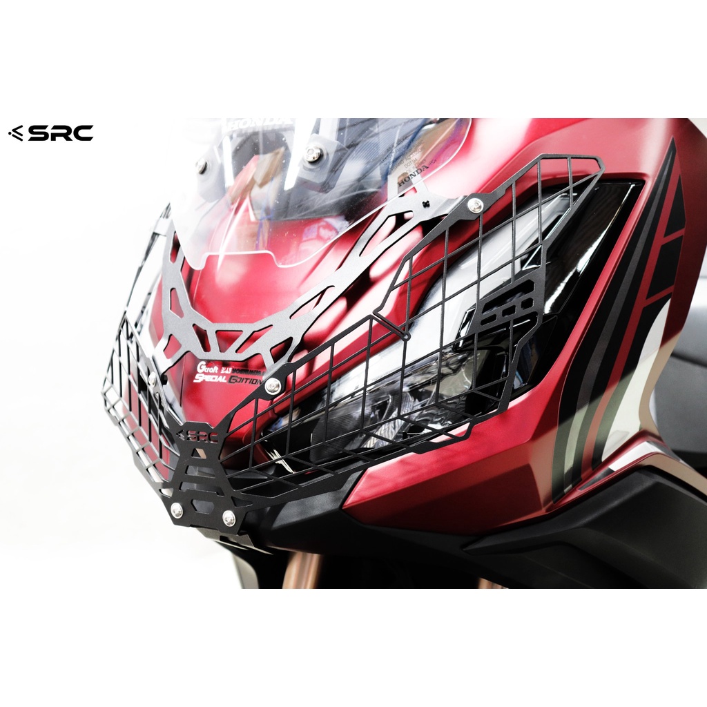 SRC ADV350 Head Light Guard การ์ดไฟหน้า สีดำ Black Shopee Thailand