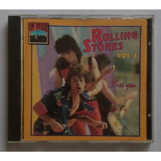 ซีดีเพลง THE ROLLING STONES Vol.2 Miss You (Live/Concert) *RARE* CD Music